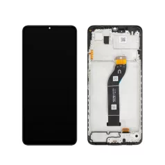   Xiaomi Redmi 13C / Poco C65 fekete gyári LCD kijelző érintővel és kerettel (560002C3UA00)