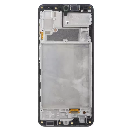 Samsung A225 Galaxy A22 4G fekete gyári LCD kijelző érintővel és kerettel (GH82-25944A)