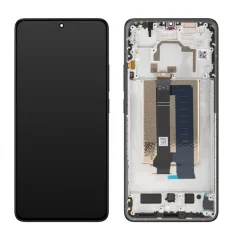   Xiaomi Poco X6 Pro fekete gyári LCD kijelző érintővel és kerettel (560002N11A00)