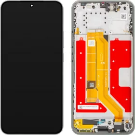   Honor Magic8 Lite fekete gyári LCD kijelző érintővel és kerettel (0235ARVC)