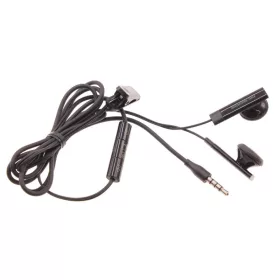   HTC 36H00880-12M / 13M / 26M / 39H00880-25M fekete 3,5mm jack gyári sztereo headset lejátszásvezérlő gombokkal