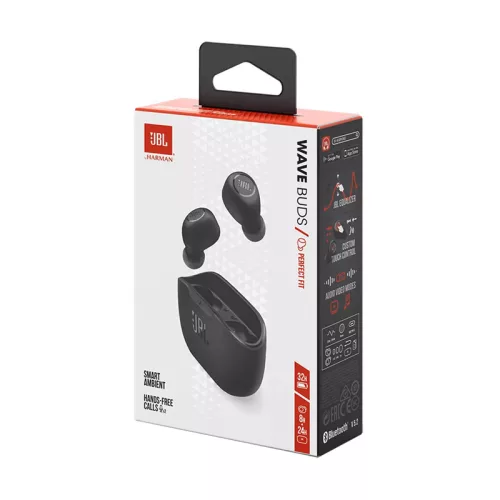 JBL Vibe Buds 2 bluetooth headset fekete