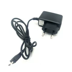   Wiko JT288-050550 fekete gyári hálózati töltő 5V, 550mA micro USB csatlakozóval