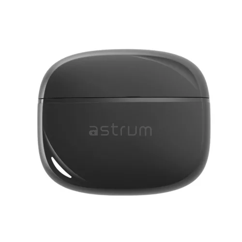 Astrum DUOZ ENC10 TWS Bluetooth V5.4 zajszűrős headset 4 mikrofonnal, USB-C töltőtokkal, fekete