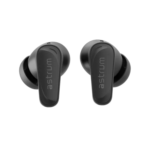 Astrum DUOZ ENC10 TWS Bluetooth V5.4 zajszűrős headset 4 mikrofonnal, USB-C töltőtokkal, fekete