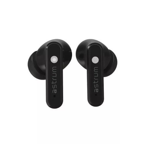 Astrum DUOZ PRO10 TWS Bluetooth V5.4 hibrid ANC zajszűrős headset 6 mikrofonnal, USB-C töltőtokkal, fekete