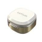 Astrum DUOZ PRO10 TWS Bluetooth V5.4 hibrid ANC zajszűrős headset 6 mikrofonnal, USB-C töltőtokkal, fehér