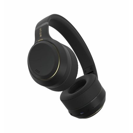 Astrum Ease Drift sztereó fekete bluetooth 6.0 ANC aktív zajszűrős fejhallgató beépített mikrofonnal