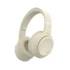 Astrum Ease Drift sztereó bluetooth 6.0 ANC aktív zajszűrős fejhallgató beépített mikrofonnal fehér