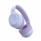 Astrum Ease Drift sztereó bluetooth 6.0 ANC aktív zajszűrős fejhallgató beépített mikrofonnal lila