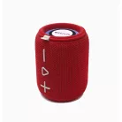 Astrum SP110 hordozható TWS Bluetooth hangszóró FM rádióval, micro SD, AUX, USB, 10W, piros