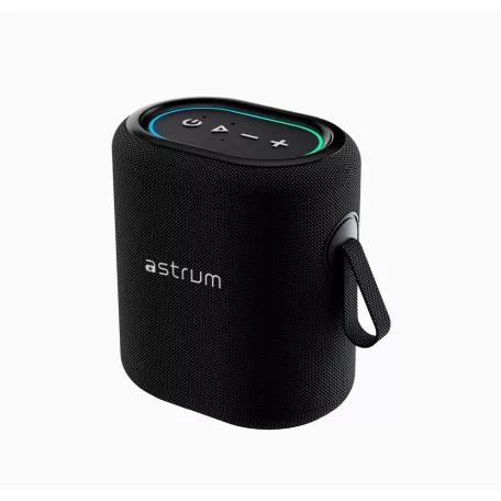 Astrum SP150 hordozható TWS Bluetooth hangszóró micro SD, AUX, USB, 15W, fekete