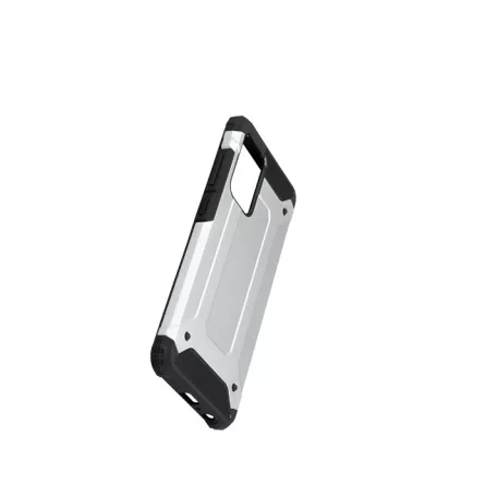 mobilNET Samsung A525 / A526 / A528 Galaxy A52 4G / 5G / A52s (2020) ütésálló szilikon / műanyag tok ezüst