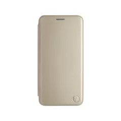   mobilNET Samsung G990B Galaxy S21 FE (2022) oldalra nyíló mágneses könyv tok szilikon belsővel arany