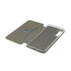   mobilNET Apple iPhone 13 Pro Max (6.7) oldalra nyíló mágneses könyv tok szilikon belsővel arany