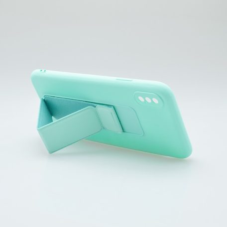 mobilNET Xiaomi Redmi Note 10s ütésálló, kitámasztható pink hátlapvédő tok