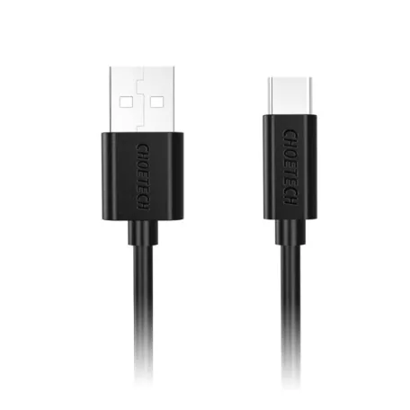 Choetech Ac0002 Usb-A - Type-C adatkábel, fekete, 1m