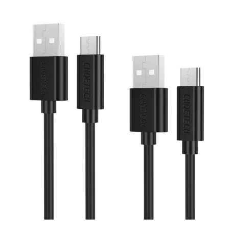 Choetech Ac0002 Usb-A - Type-C adatkábel, fekete, 1m