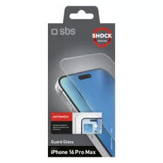   SBS Guard Glass Apple iPhone 16 Pro Max (6.9) 9H keménységű előlapi prémium üvegfólia