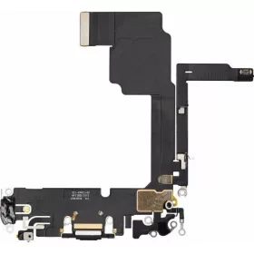   Apple iPhone 15 Pro Max (6.7) fekete töltőcsatlakozó szalagkábel