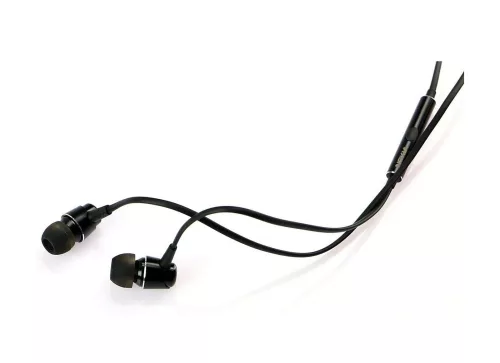 Nokia 8 fekete gyári fémházas sztereo headset 3.5mm jack