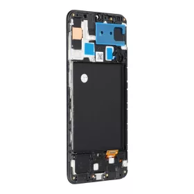   Samsung A505 Galaxy A50 (2019) fekete LCD kijelző érintővel és kerettel