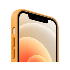   Apple iPhone 12 Mini 2020 (5.4) narancssárga gyári Magsafe bőr tok (MHK63ZM/A)