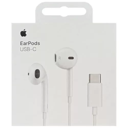 BLISZTERES Apple EarPods iPhone gyári sztereo headset Type-C csatlakozóval MYQY3ZM/A (MTJY3ZM/A)