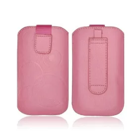   Forcell Deko univerzális kihúzós tok - Nokia 6300/5310 Maxcom MM128, MM129 pink