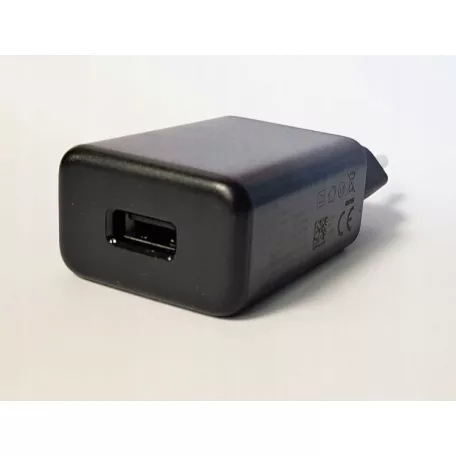 Cat CK18W02EU gyári hálózati fekete USB-A gyorstöltő 18W