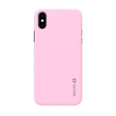   Editor Color fit Apple iPhone XS Max (6.5) pink szilikon tok csomagolásban