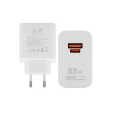   Huawei HW-200440E00 fehér gyári szuper gyors USB-A, Type-C töltő 88W 4.4A