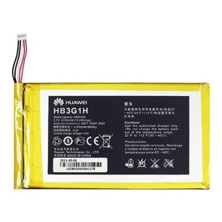Huawei HB3G1H gyári akkumulátor Li-Ion Polymer 4000mAh (MediaPad 7, MediaPad S7)