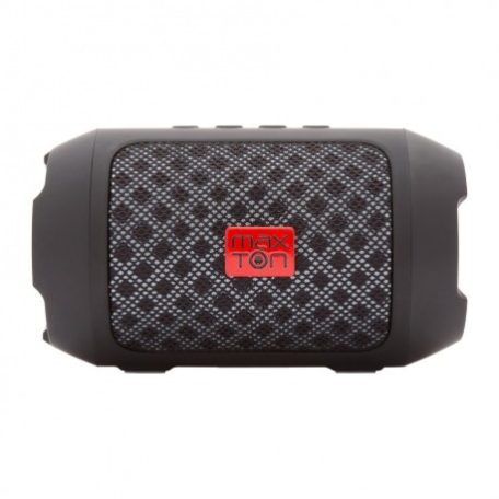 Maxton MX116 bluetooth hangszóró FM rádióval, micro SD olvasóval, AUX, 3W fekete
