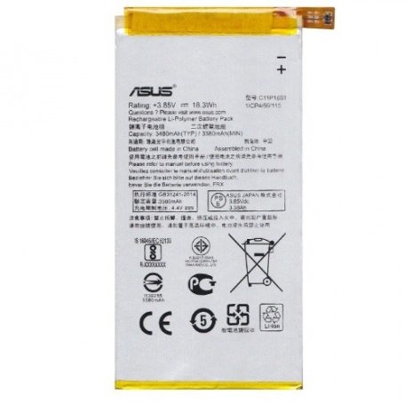 Asus C11P1603 gyári akkumulátor Li-Polymer 4130mAh (ZenFone 3 Deluxe)