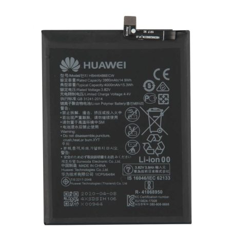 Huawei HB446486ECW (P Smart Z, P20 Lite 2019, Y9 Prime 2019) gyári akkumulátor Li-Polymer 4000mAh (Service Pack)