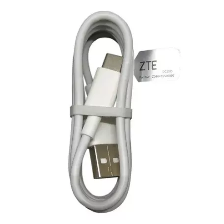 ZTE USB Type-C fehér gyári adatkábel 1m