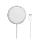 Apple A2140 MagSafe vezeték nélküli töltő 15W 1m fehér (MHXH3ZM/A)