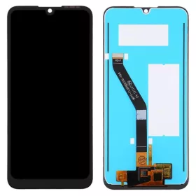 Huawei Y6S fekete LCD kijelző érintővel
