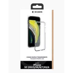   BigBen Apple iPhone 7 / 8 / SE2 / SE3 (4.7) átlátszó puha TPU tok