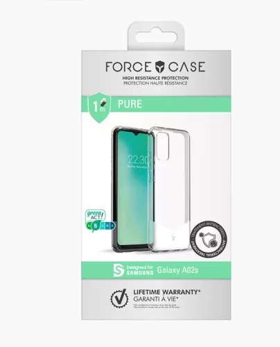 BigBen PURE Samsung A025G Galaxy A02S ütésálló TPU tok