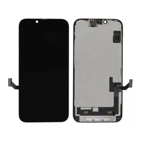   Apple iPhone 14 (6.1) (JK, Incell) fekete LCD kijelző érintővel