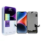 Apple iPhone 14 (6.1) (JK, Incell) fekete LCD kijelző érintővel