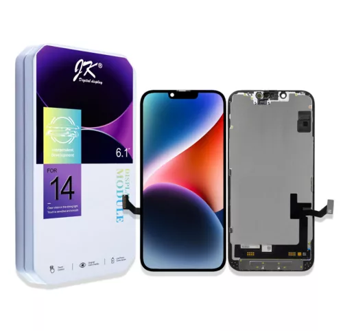 Apple iPhone 14 (6.1) (JK, Incell) fekete LCD kijelző érintővel