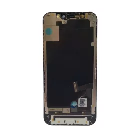   Apple iPhone 12 Mini 2020 (5.4) (HARD OLED, removable IC) fekete LCD kijelző érintővel