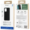 Muvit Samsung A525 / A526 Galaxy A52 4G / 5G ütésálló, bambuszrost alapú tok fekete