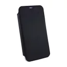 BeetleCase Folio Wallet Apple iPhone X oldalra nyíló mágneses bőr tok fekete-kék