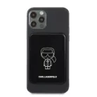Karl Lagerfeld vezetéknélküli power bank Type-c csatlakozóval 3000mAh (KLPBMSOIBK) 2.1A 5W