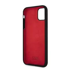   Karl Lagerfeld Choupette Apple iPhone 11 (6.1) 2019 hátlapvédő tok fekete (KLHCN61SLCHBK)