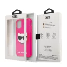 Karl Lagerfeld TPU Choupette Apple iPhone 11 (6.1) 2019 hátlapvédő tok Fluo Pink (KLHCN61CHTRP)